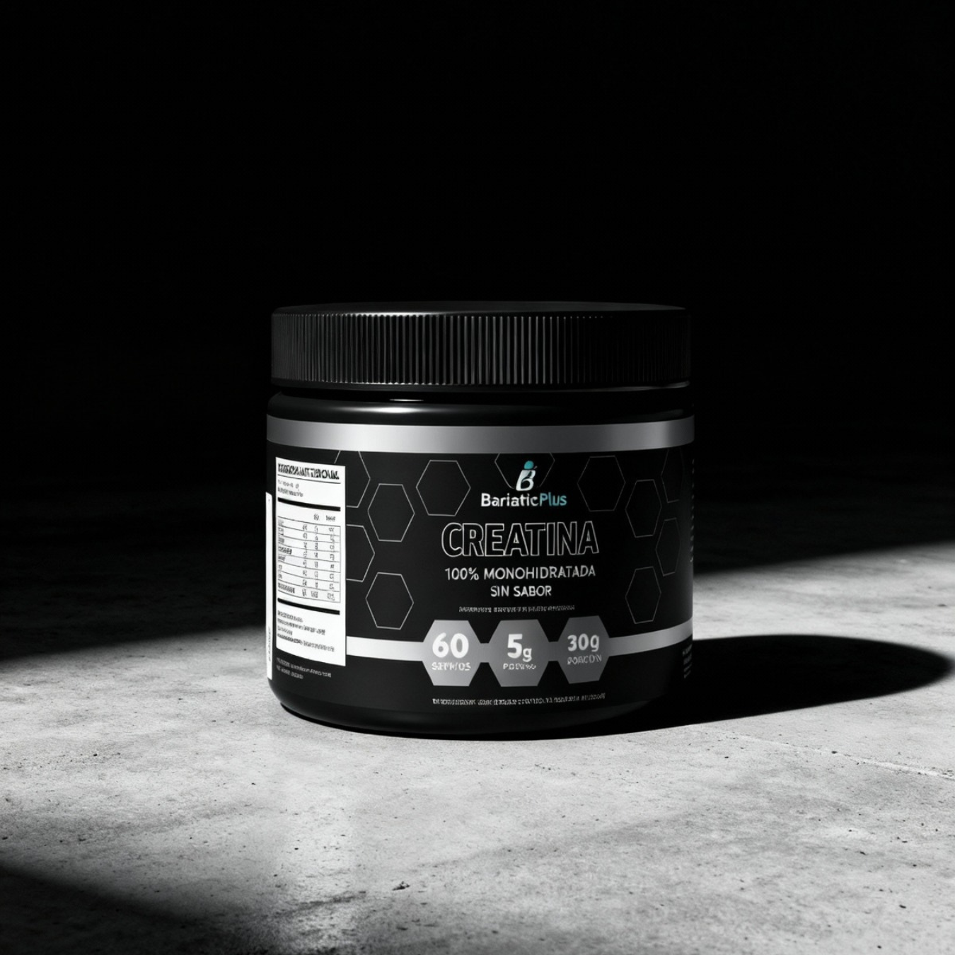 Creatina Monohidratada | 300 g | 60 porciones