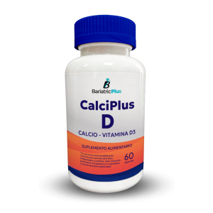 CalciPlus D | Calcio + Vitamina D3 | 60 cápsulas