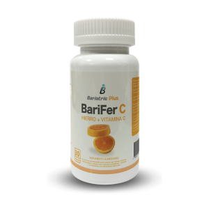 BariFer C | Hierro + Vitamina C | 30 cápsulas